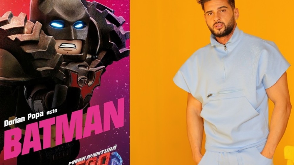 Dorian Popa este Batman, numai în ,,Marea Aventură LEGO® 2”